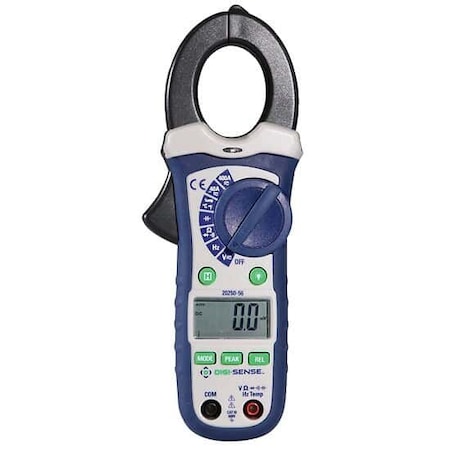 Digi-Sense Precalibrated Clamp Meter, 400 A AC/DC 20250-56